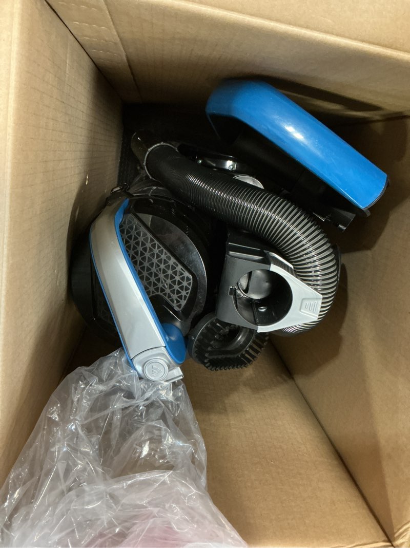 Condition photo showing Good Condition for Eureka NEU10AE5 Powerful Bagless Upright Vacuum Cleaner Carpet and Floor, AirSpeed Ultra-Lightweight Vacuum Cleaner, w/ Replacement Filter, Blue Blue AirSpeed NEU10AE5