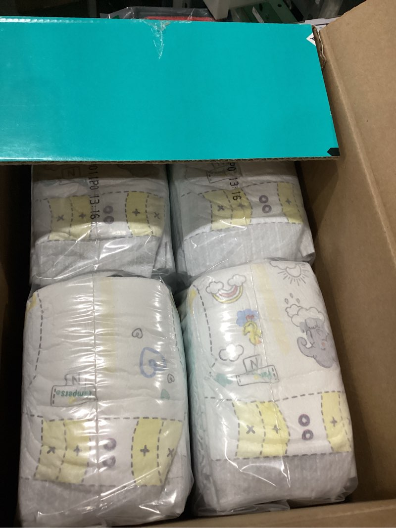 Condition photo showing New/Like New for Pampers Swaddlers Diapers, Size 0 (up to 10 lbs), 140 Count, Absorbent, Keeps Baby Dry and Comfortable, Skin Safe Disposable Baby Diaper (Packaging May Vary) Newborn 140