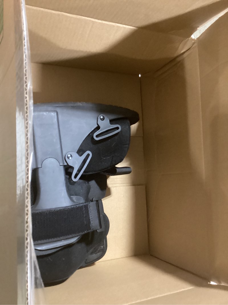 Condition photo showing As Is for United Ortho USA14115 Short Air Cam Walker Fracture Boot, Medium, Black Black Medium Boot