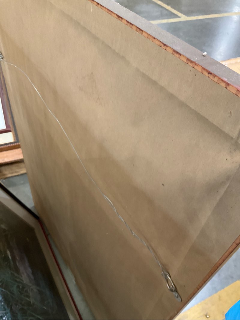 Condition photo showing As Is for vintage frame