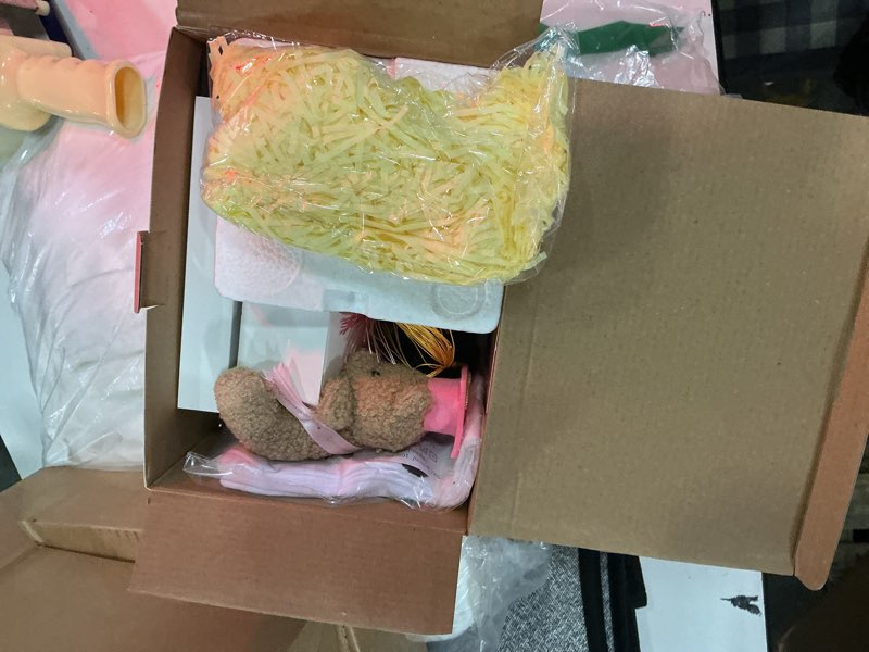 Condition photo showing New/Like New for tenceur 2026 graduation gift set for him her congrats favor basket grad box bear sock bracelet mini graduation hat for school(pink)