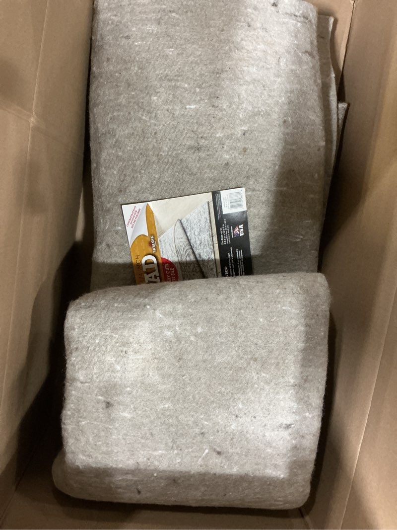 Condition photo showing Good Condition for mohawk home felt rug pad 8' x 10' - 1/4 inch thick cushion for area rugs, protective underlay for hardwood floors, comfort and insulation – felt only pad 1/4 inch ultra premium all surface 8' x 10' (rectangular)