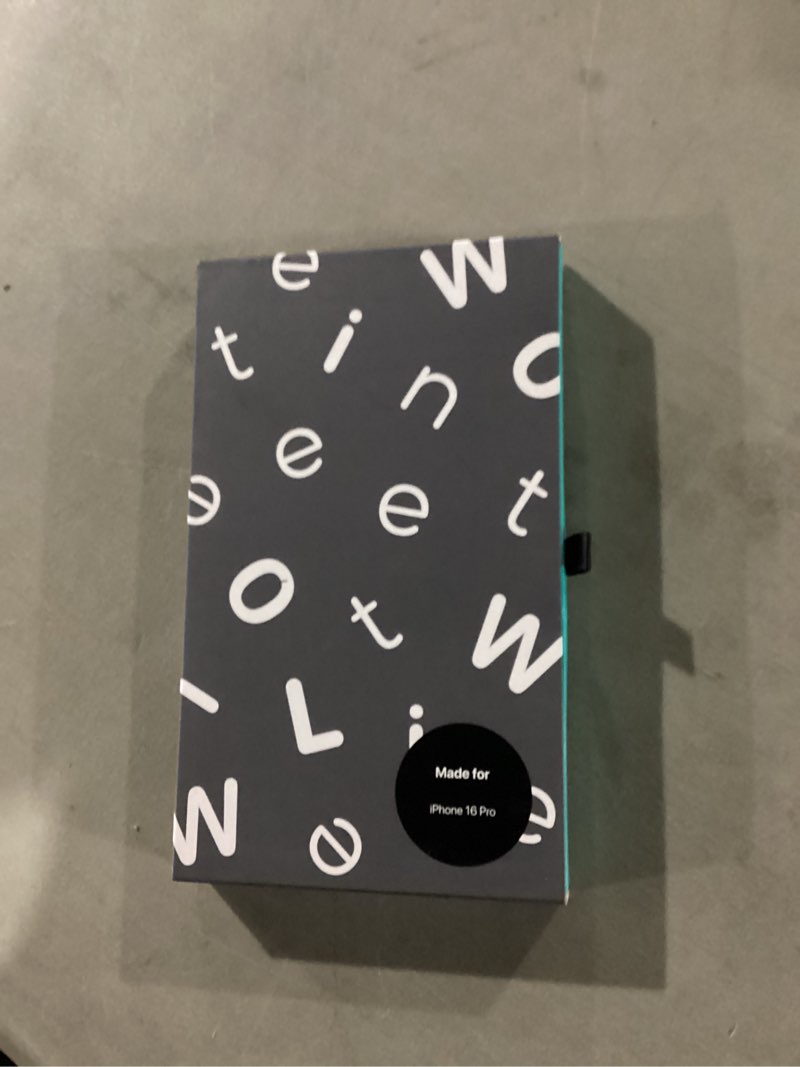 Condition photo showing New/Like New for TineeOwl for iPhone 16 Pro Magnetic Case, Camera Control Button, Compatible with MagSafe, TPU, Minimalist, Slim/Thin, Grippy - Dune Series (Almost Black, iPhone 16 Pro) iPhone 16 Pro Almost Black