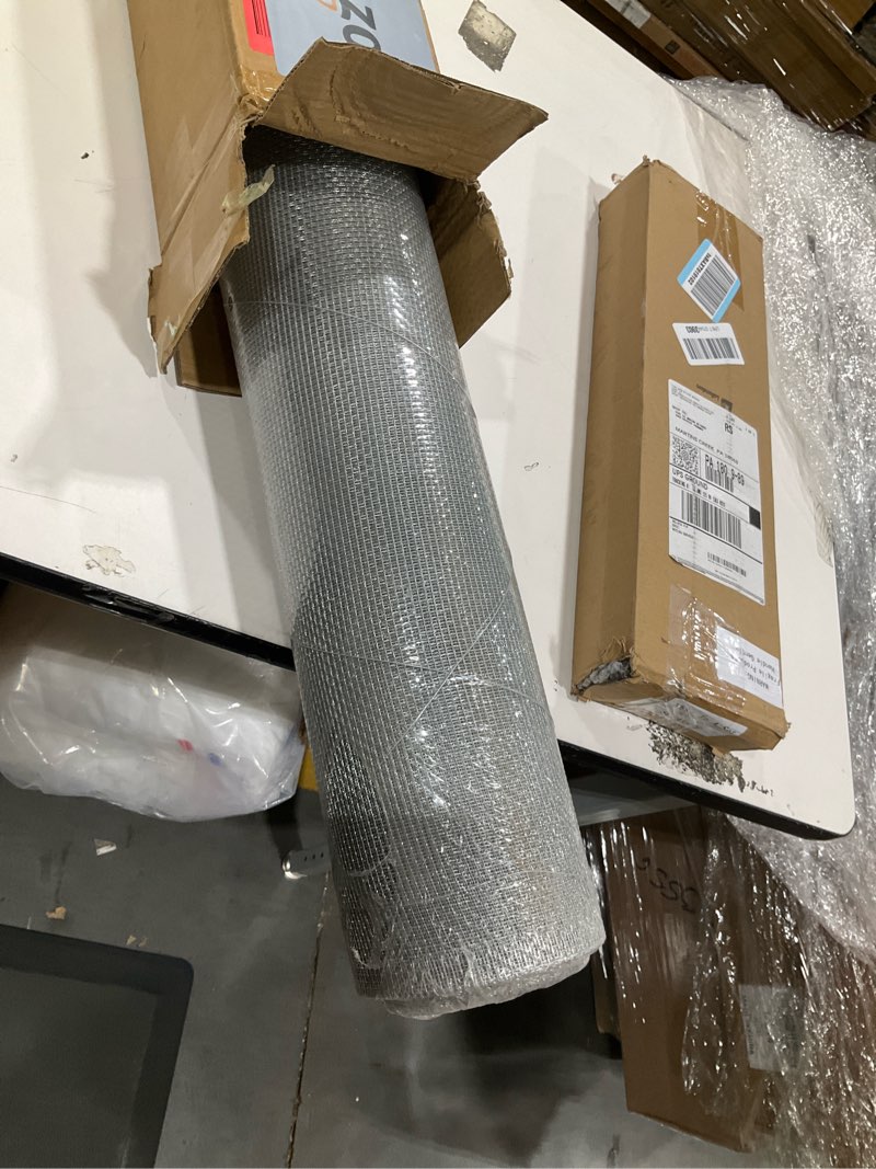 Condition photo showing Good Condition for 36in x 50ft hardware cloth 1/8 inch 27ga hot dipped galvanized after welding, chicken coop wire fence, welded metal fencing roll mesh for bee screen garden plant poultry animal netting cage