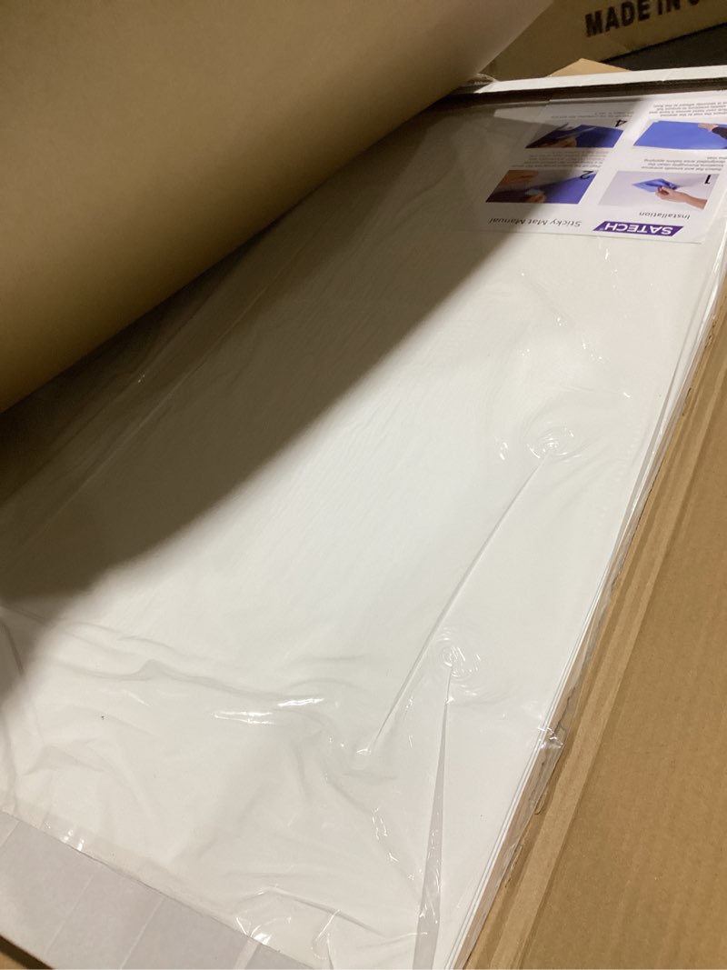 Condition photo showing Good Condition for satech sticky/tacky/adhesive mat 24" x 36" white (case of 4 mats,30 sheets each) for cleanroom laboratory hospital construction pets