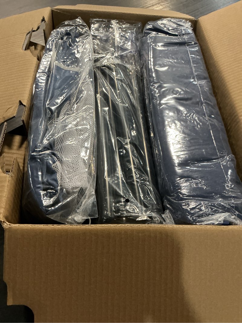 Condition photo showing New/Like New for xvishx 42x42 inches puppy playpen with cover&dog pads, dog playpen for puppies or small dogs, pet playpen for indoor & outdoor, sturdy safety dog pen with thickened fabric blue 42x42 in with cover&pad