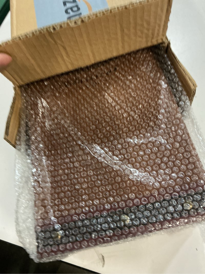 Condition photo showing Good Condition for Wine Gift Box with 4 Wine Accessories Set,Portable Two Bottle Wine Carrier Case for Christmas,Wedding, Anniversary, Party,Vintage Leather Wine Storage Box for Home Bar Decor and Wine Collection Two Bottles Brown