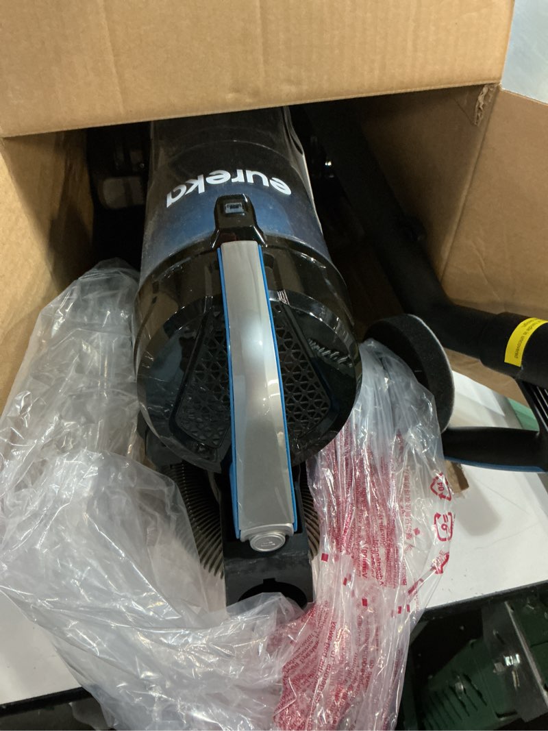 Condition photo showing Good Condition for eureka neu10ae5 powerful bagless upright vacuum cleaner carpet and floor, airspeed ultra-lightweight vacuum cleaner, w/ replacement filter, blue blue airspeed neu10ae5