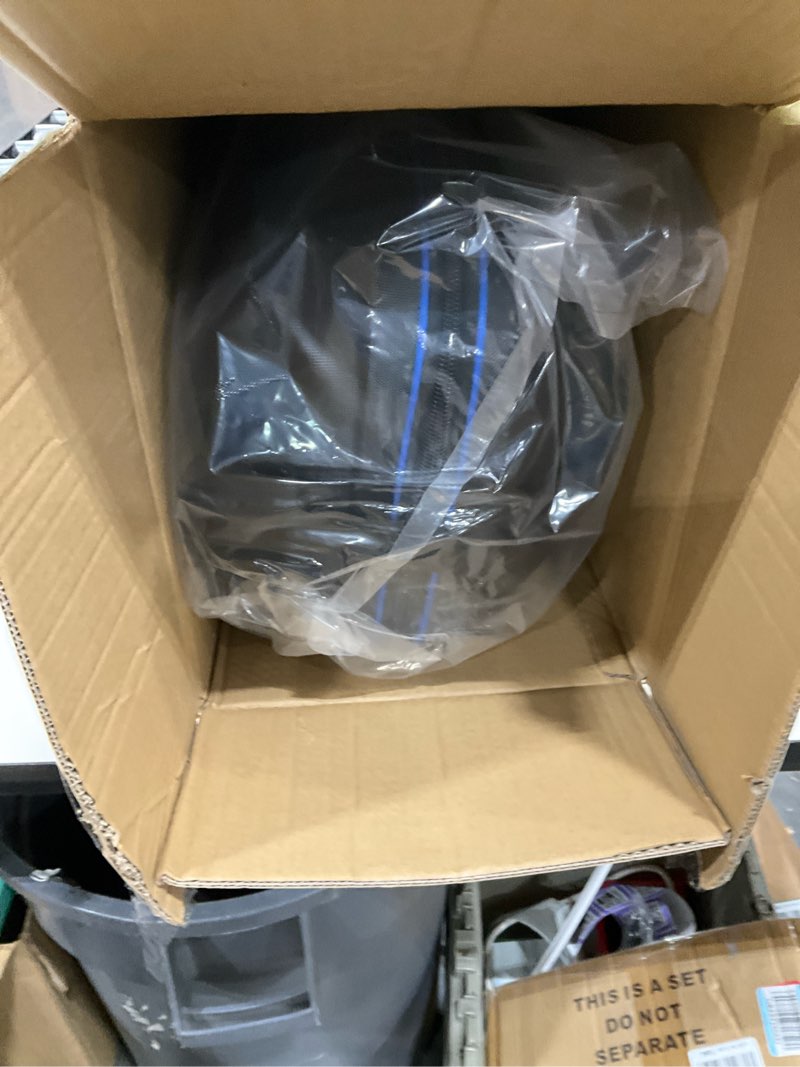 Condition photo showing New/Like New for Golf Travel Bags for Airlines with Wheels, Hard Case Top and 1680D Heavy Duty Oxford Protect Golf Clubs, Lightweight and Easy to Maneuver Eclipse Blue