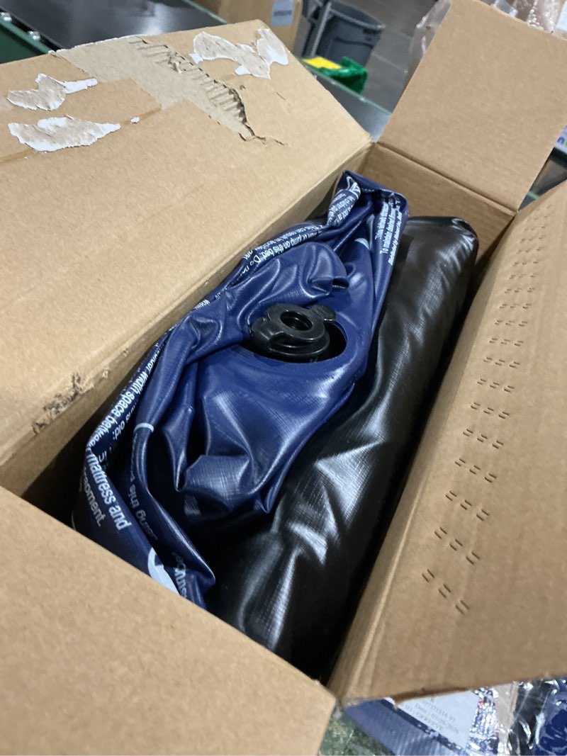 Condition photo showing As Is for ozark trail 10 in air mattress king with antimicrobial coating