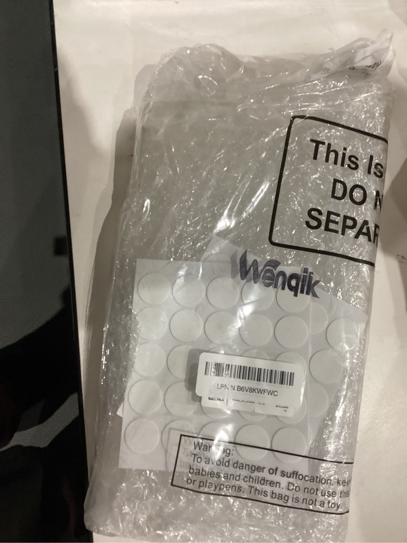 Condition photo showing Good Condition for Wenqik 6 Pcs Window Sill Protector from Dog Cat Scratching Protection 2 Set Per Set Total Length 33.5'' x 5.25'' Width x 0.16 Thick Clear Pet Against Dog Claw Chewing Slobbering Window Cover Guard 35.5'' x 5.25'' Width x 0.16 Thick