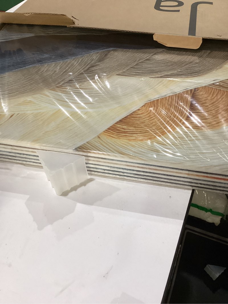 Condition photo showing New/Like New for 6 Pack Sound Absorbing Panels 72x48 Inch Decorative Acoustic Panels Acoustic Wall Panels for Home Office Studio Quick and Easy Setup 72×48 inches Fiberfield