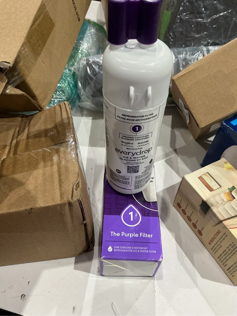 Condition photo showing As Is for everydrop by whirlpool ice and water refrigerator filter 1, edr1rxd1, single-pack 1 count (pack of 1)