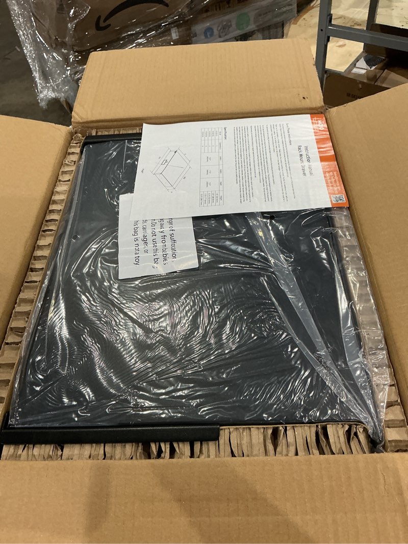 Condition photo showing Good Condition for tecmojo 3u rack drawer,rack mount drawer for 19in network equipment/server/av rack or cabinet enclosure,sliding and lockable server rack drawer - load-bearing 44lb (20kg),with cable management holes 3u drawer