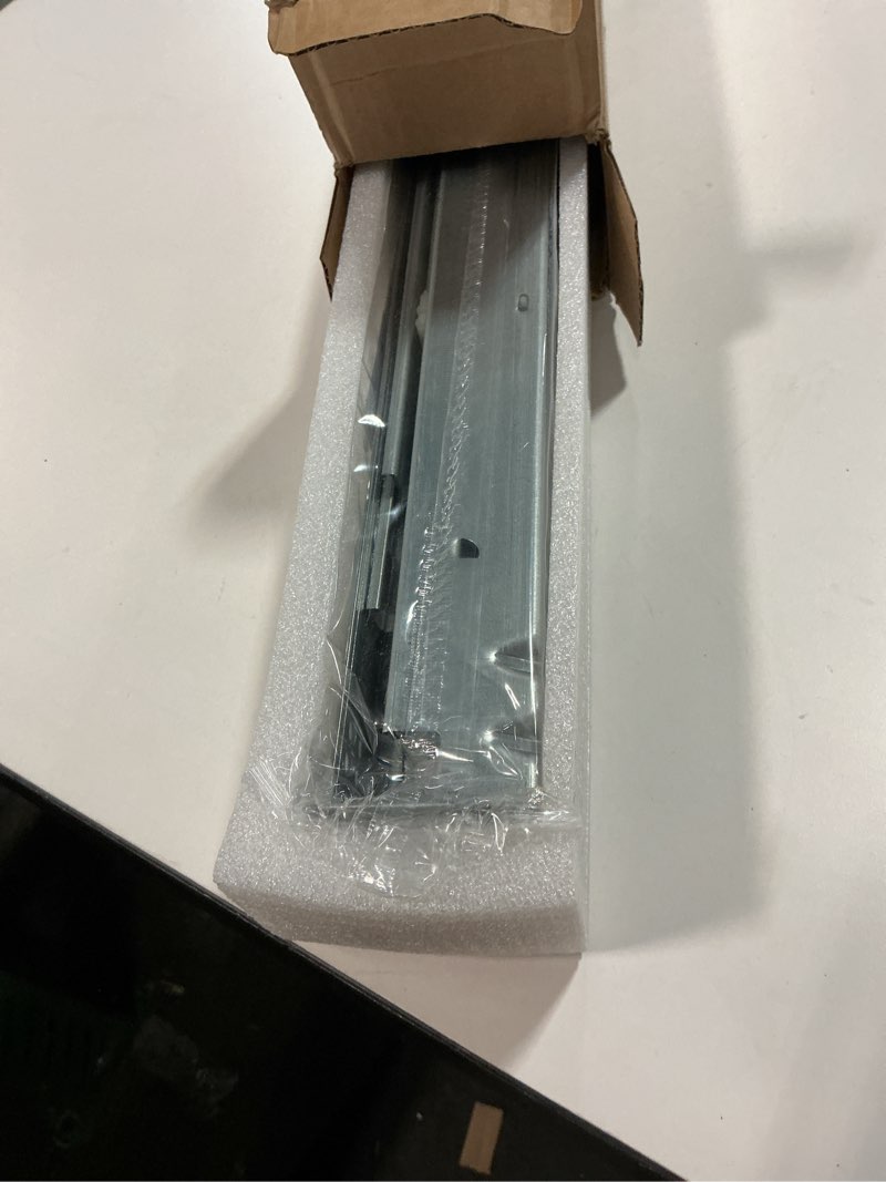 Condition photo showing New/Like New for Full Extension Undermount Drawer Slides 18 inch (1 Pair), Soft Close Concealed Drawer Runners, Come with Mounting Screws and Brackets 18 Inch 1