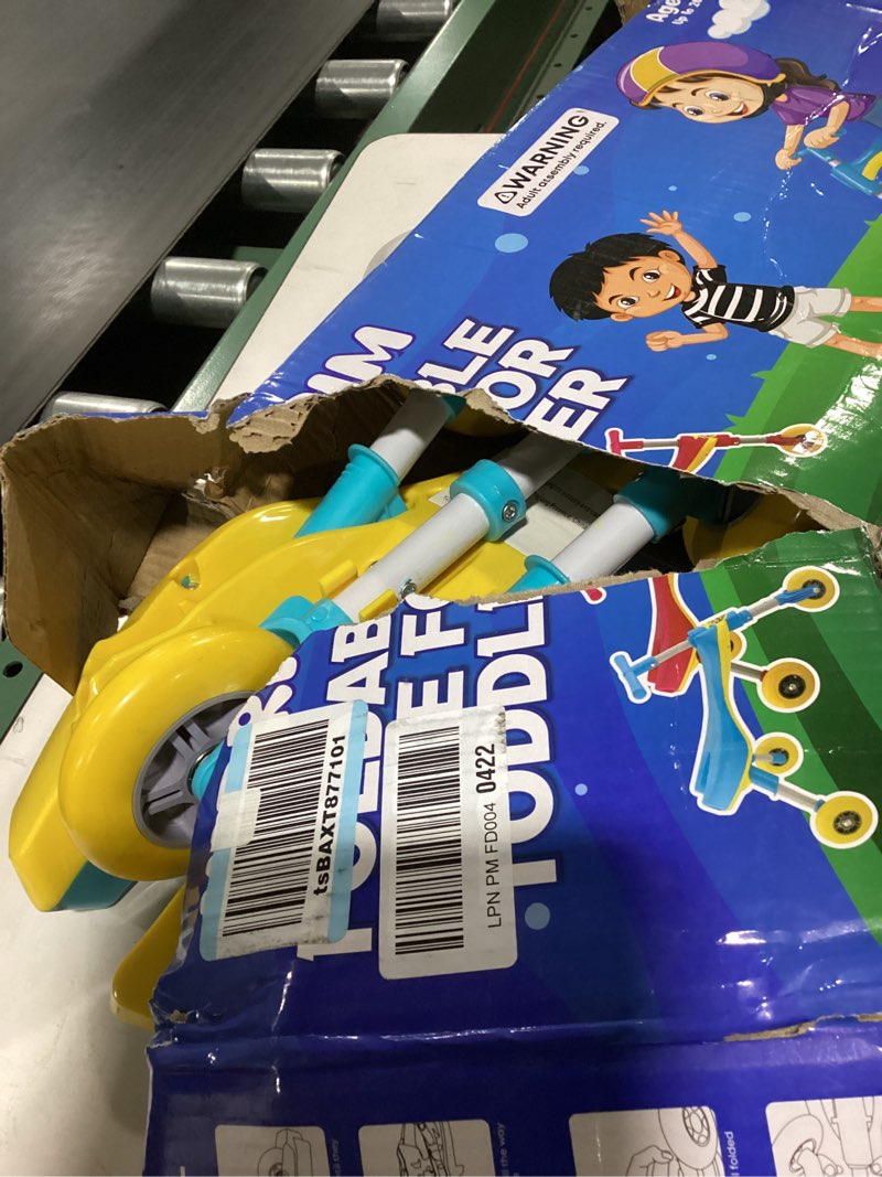 Tricycle for Toddlers 1-3 Years Old – Foldable Tricycle for Toddlers – Toddler Bike for Boys and Gir