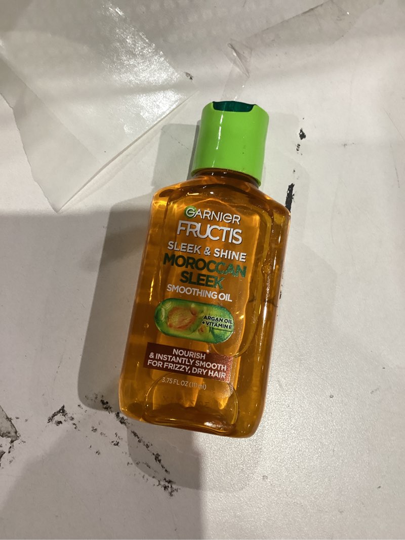 Garnier fructis sleek and shine moroccan sleek smoothing oil 