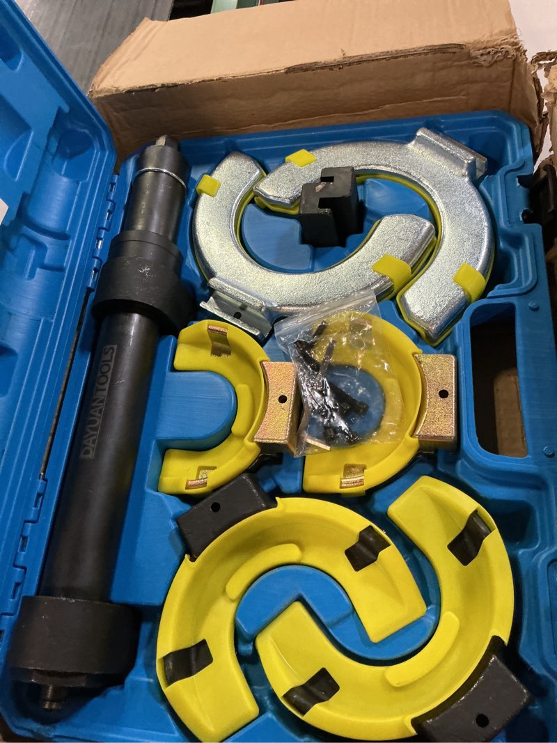 Condition photo showing Good Condition for dayuan 1000kg macpherson strut coil spring compressor dumper extractor yolk protector
