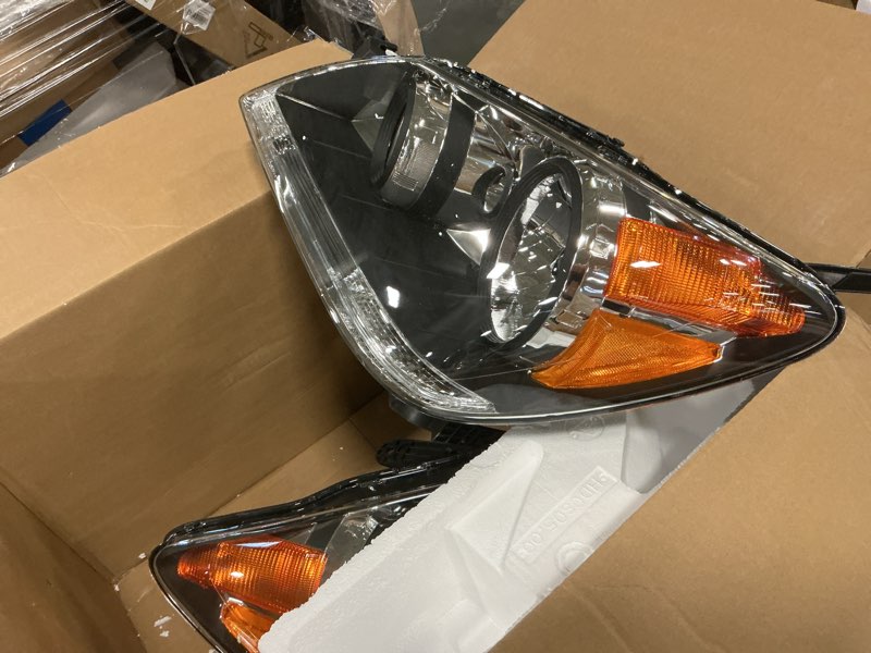Condition photo showing Good Condition for  Similar LED Bar Replacement Headlights Headlamps Lamps Chrome w/6\\\" White LED DRL Compatible with Sentra model 2013-2015