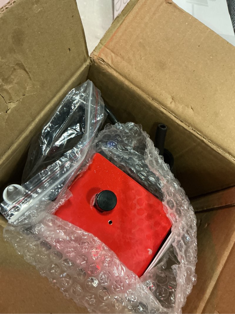 Condition photo showing As Is for smoke leak detector ?automotive smoke machine? for detecting leaks in vacuum, fuel, evap and other automotive systems. (red strap model)