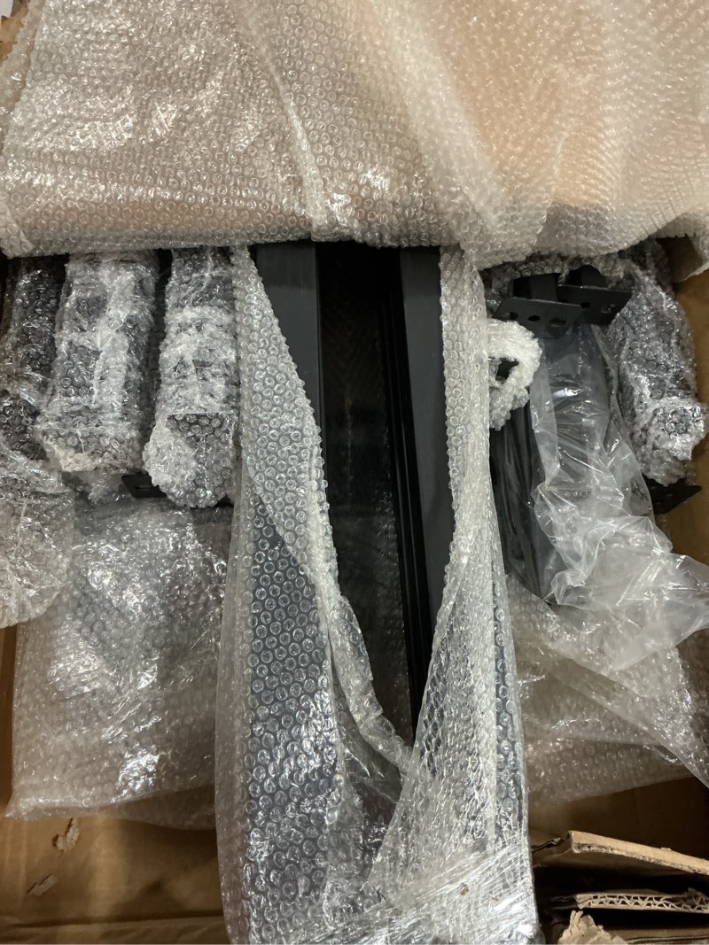 Condition photo showing Good Condition for Floor Standing Metal Garment Rack - Heavy Retail Display Racks With Wheels, 10 Arms Clothing Rack, Square Tubing Portable Shirt Rack, Merchandise Display RackFor Hanging Clothes (XL-Black)