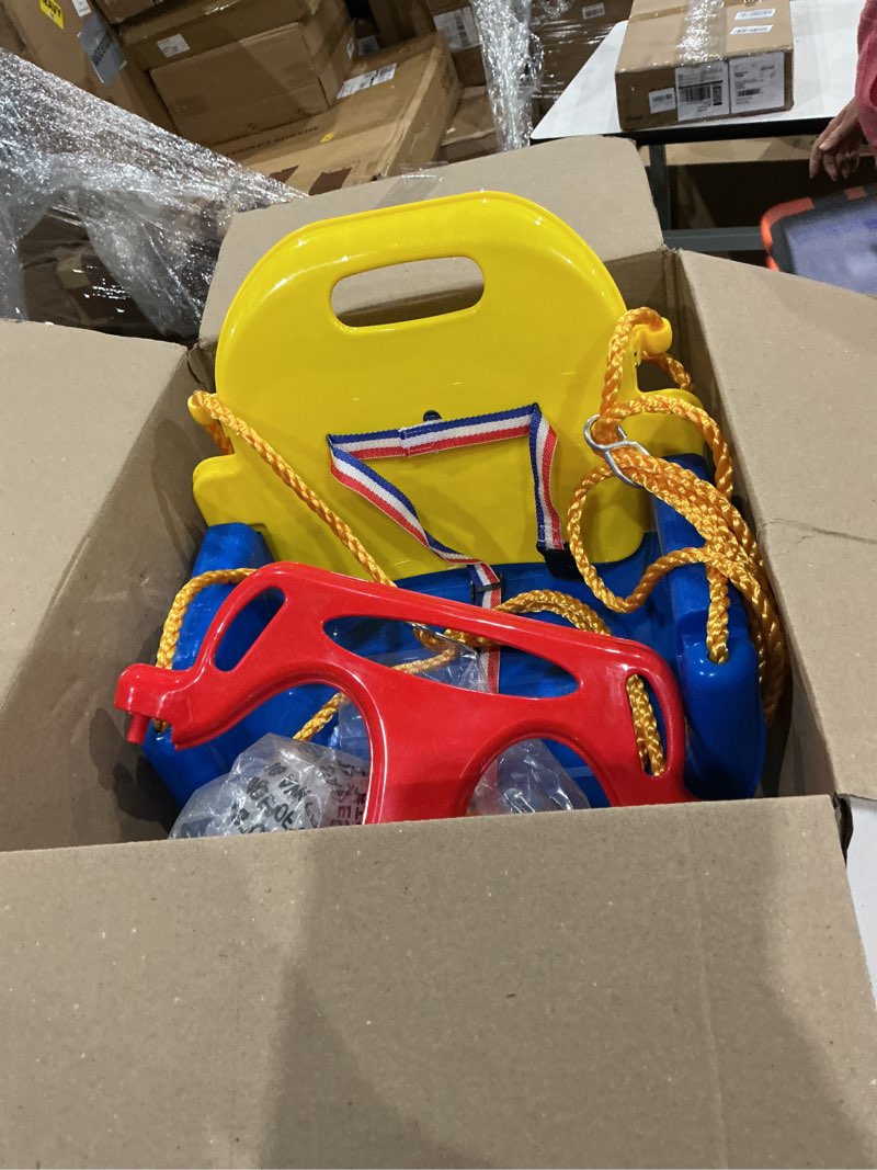 Condition photo showing Good Condition for 3 in 1 baby toddler and teens playground hanging swing seat