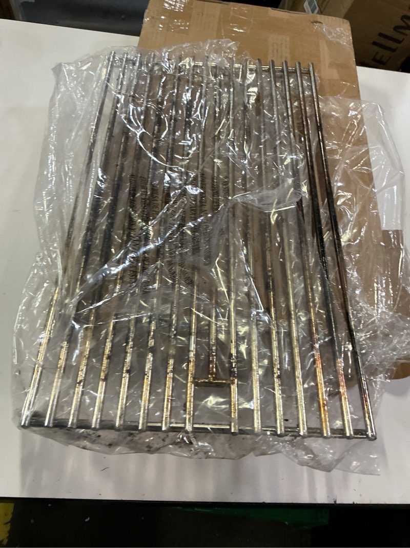 Condition photo showing As Is for 30019 8mm grill grate replacement for lynx 42in 54in grill (2002-2014), narrow 304 stainless steel grates grill replacement parts for lynx l42 l42fr l42psr l42r l54 l54psr l54tr, 12'' x 21'' (1 pack) 30019 narrow grate