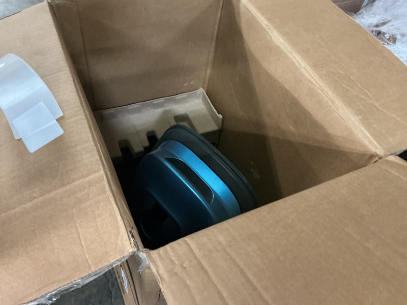 Condition photo showing As Is for kenmore bc3005 pet friendly lightweight bagged canister vacuum cleaner with extended telescoping wand, hepa, 2 motors, retractable cord, and 4 cleaning tools, blue