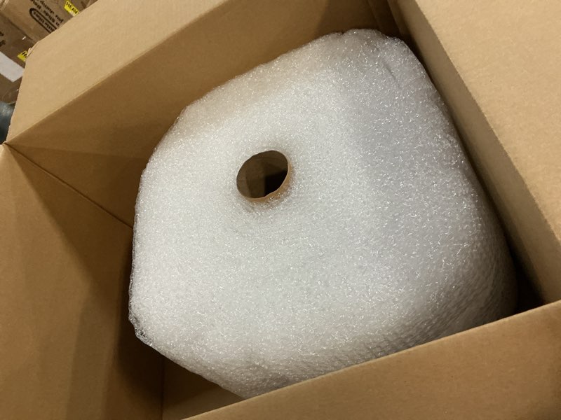 Condition photo showing Good Condition for amazon basics bubble wrap for moving, packing, shipping and storage, perforated protective cushioning for fragile items, 12-inch x 175-ft long roll, small 3/16", clear