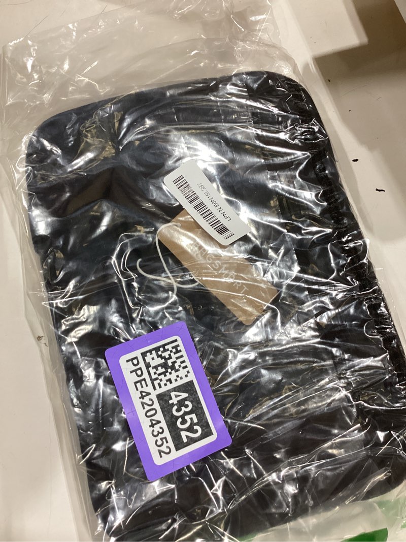 Condition photo showing Good Condition for bagsmart cross body purse, mini crossbody bags for women travel purse, puffy shoulder handbag wallet with rfid blocking slots, black-small 2.4l black