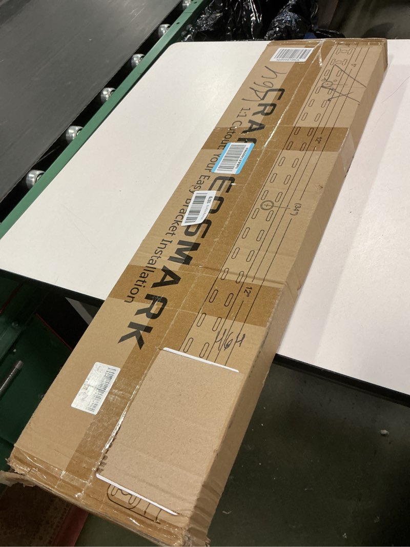Condition photo showing New/Like New for 1pc floating shelf hardware heavy duty hidden shelf brackets support,wall mounting invisible floating shelves bracket with jig (34" x 4" x 1.5")