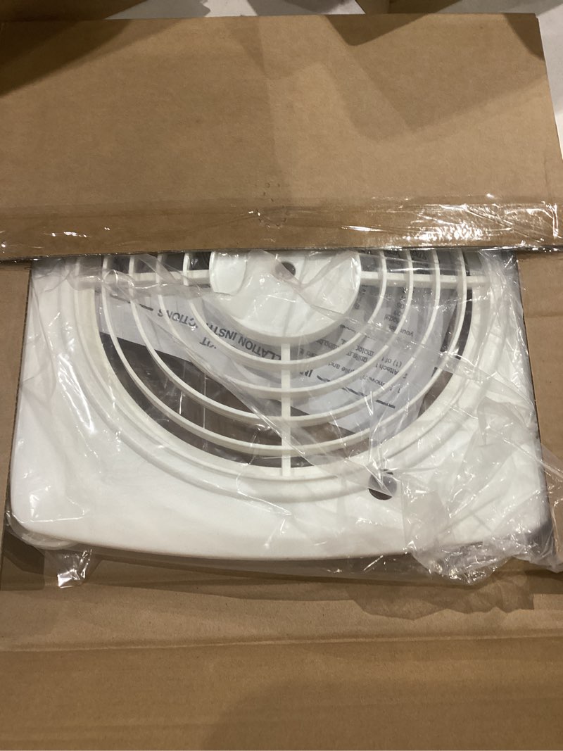 Condition photo showing Good Condition for 97011790 s97011790 bathroom exhaust fan cover replacement - compatible with nutone broan wall fan cover replaces 509s-a 509s-b 509smg 503 505 507 - durable 11.5 x 11.5 inch abs wall ventilation grille