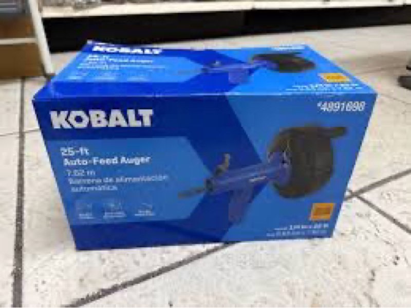 Kobalt auto-feed auger 7.62m