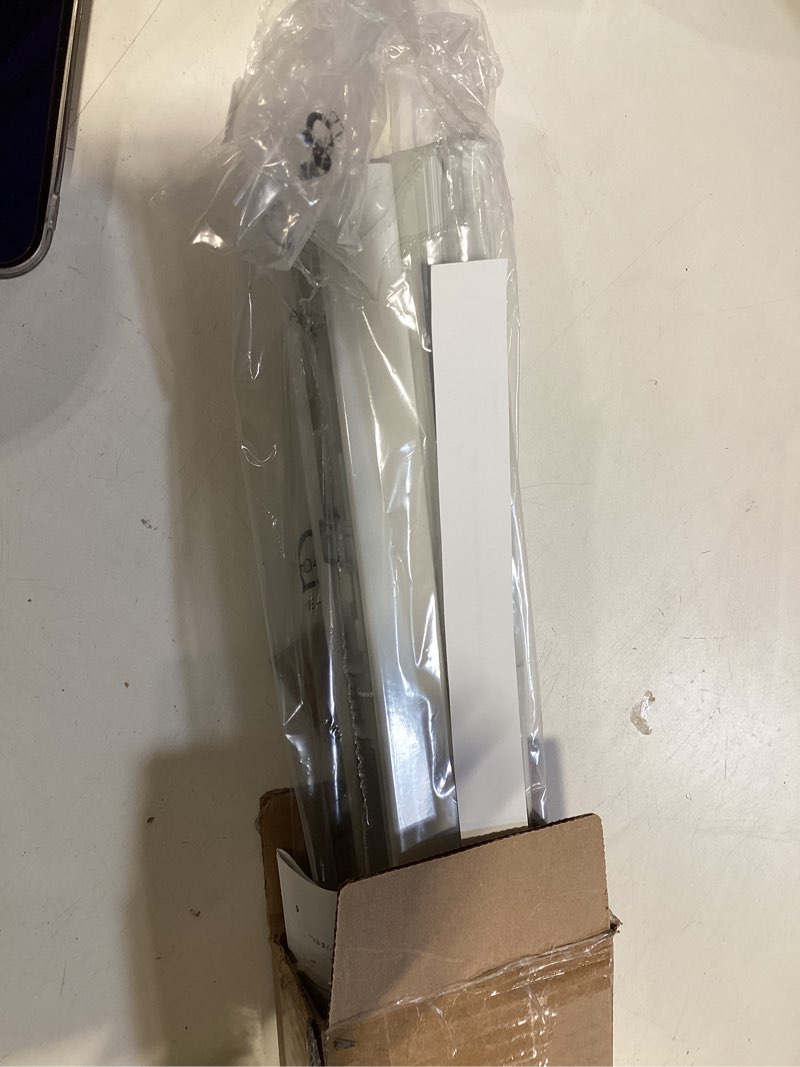 Condition photo showing Good Condition for lazblinds cordless 1" aluminum horizontal mini blinds, light filtering blinds for windows, blinds & shades for window size 20'' w x 36'' h, white punch-white 20'' w x 36'' h