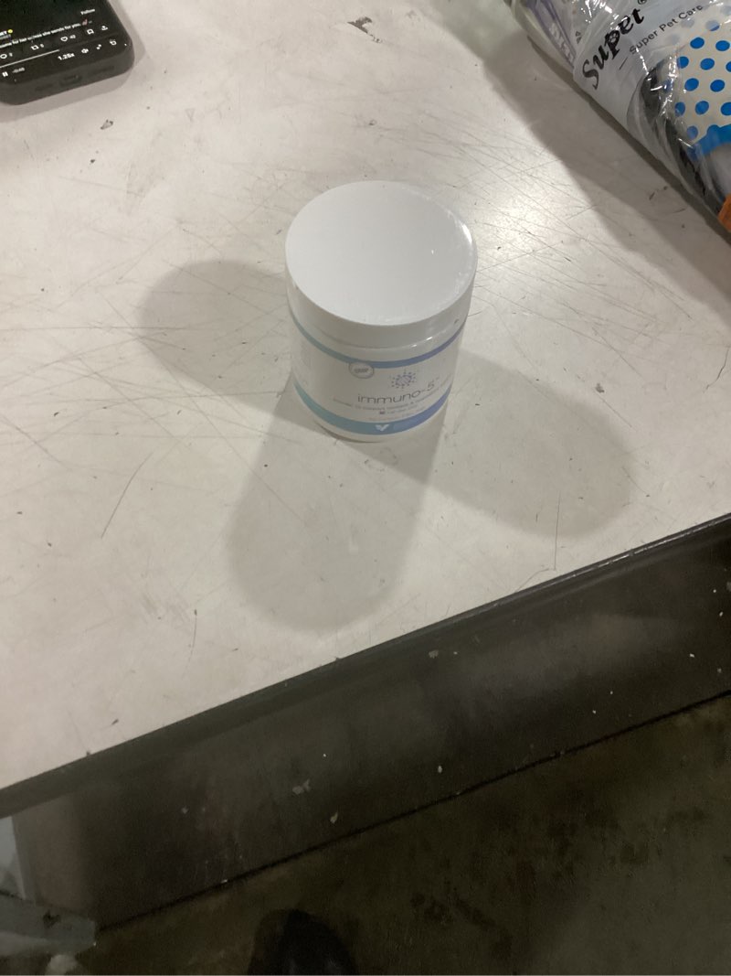 Condition photo showing Good Condition for immuno-5 immune & respiratory support powder for cats from veterinarian recommended solutions with l-lysine, omega-3 & egg yolk