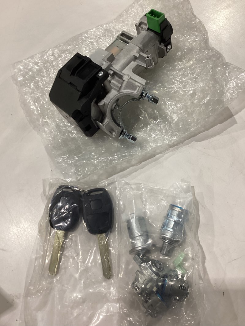 Condition photo showing New/Like New for ramata ignition switch lock cylinder with key (with blank chip) compatible with 2003 2004 2005 2006 2007 honda accord (ignition chip: 48,frequency: 315mhz) 03-07 accord