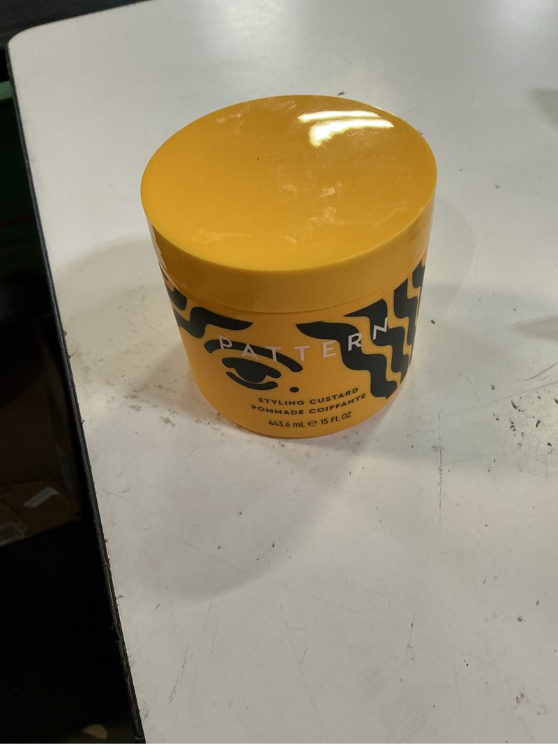 Condition photo showing Good Condition for pattern beauty by tracee ellis ross styling custard, 15 fl oz, best for curlies, coilies and tight-textured hair, 3a-4c