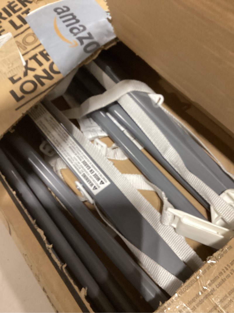 Condition photo showing As Is for Regalo Hideaway 54-Inch Extra Long Bed Rail Guard, with Reinforced Anchor Safety System, 54” L x 20” H, For ages 2 - 5 years 54 Inch Hideaway