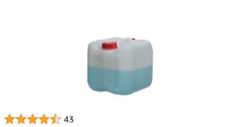 Teenyyou 2 Pcs 5 Gallon Stackable Carboy with Leakproof Cap and Handle for Fermentation, Brewing and