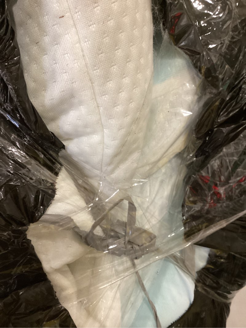 Condition photo showing As Is for EGO Gel Memory Foam Mattress Topper, 3 Inch Full with Removable Breathable Soft Cover, Cooling Bed Topper for Comfort Body Support & Pressure Relief, CertiPUR-US Certified 3 Inch(Topper with White Cover) Full