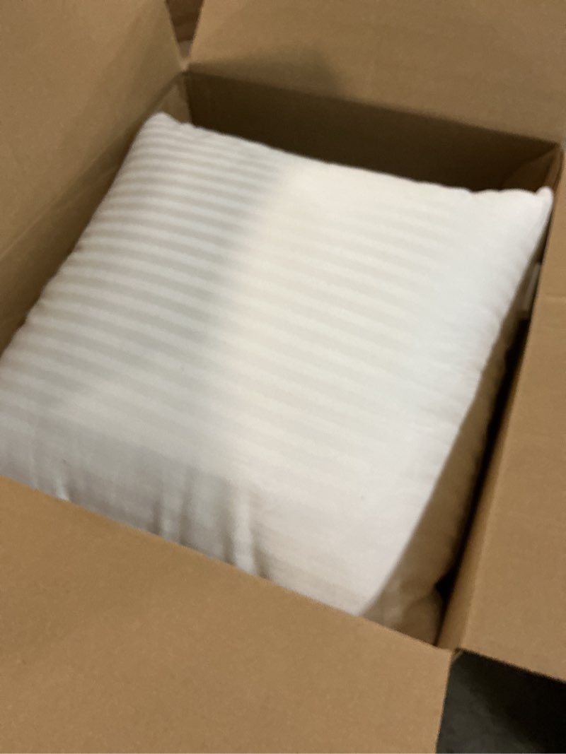 Condition photo showing Good Condition for Amazon Basics Square Hypoallergenic Pillow Insert, Sofa Bed Couch Decorative Stuffer, 18", 2 Pack