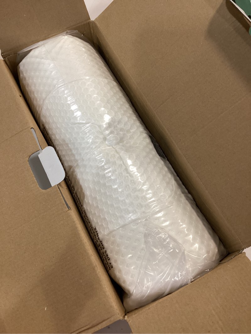 Condition photo showing New/Like New for Osteo Cervical Pillow for Neck Pain Relief, Hollow Design Odorless Memory Foam Pillows with Cooling Case, Adjustable Orthopedic Bed Pillow for Sleeping, Support for Side Back Sleepers Queen(25.5*16.5*5.2/4.1 inches) White