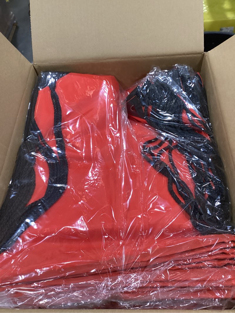 Clickslock  Red Blank Drawstring Backpacks, 18\"x14\" 210D Polyester Sports Pack with Reinforced