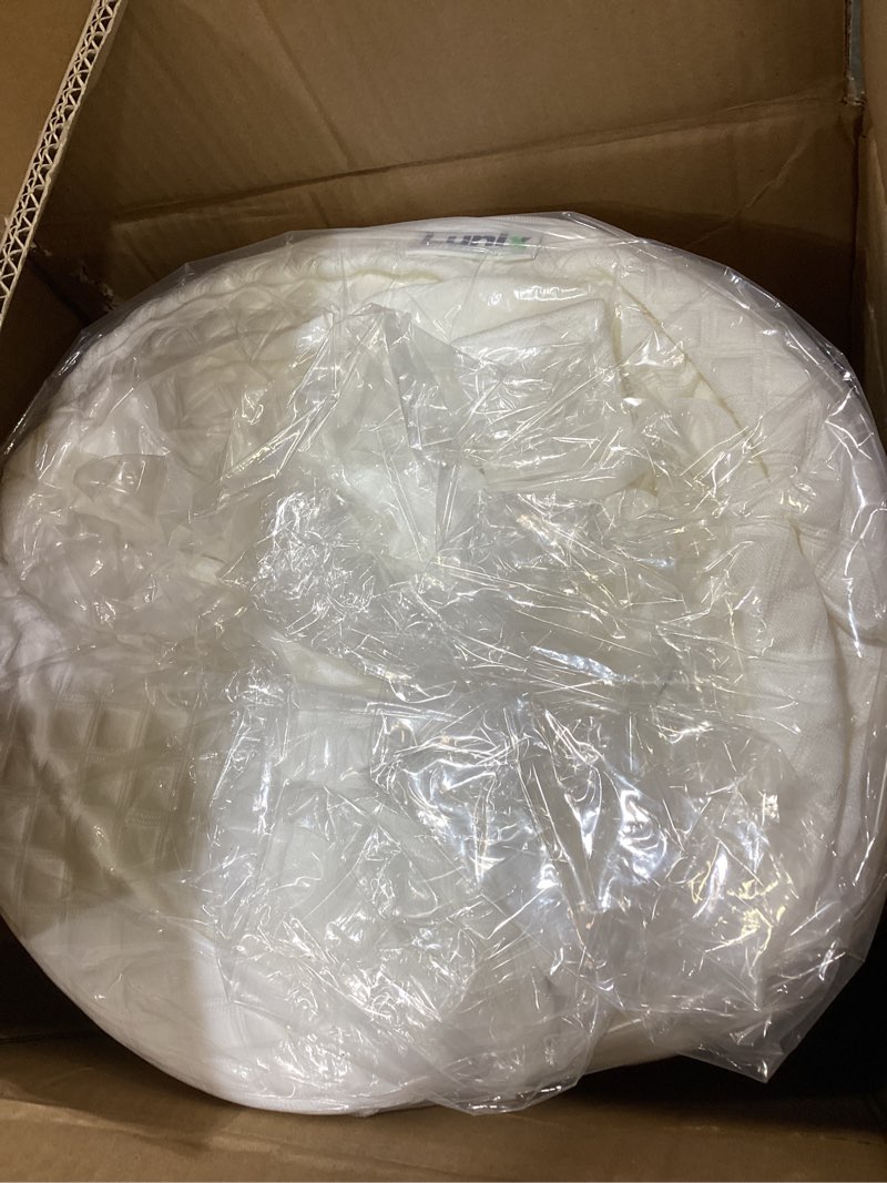 Condition photo showing Good Condition for lunix lx13 6pcs orthopedic bed wedge pillow set with washable cover, after surgery memory foam support, oeko-tex certified, elevated sleep and recovery, with hot/cold pack & vacuum bags, pebble white