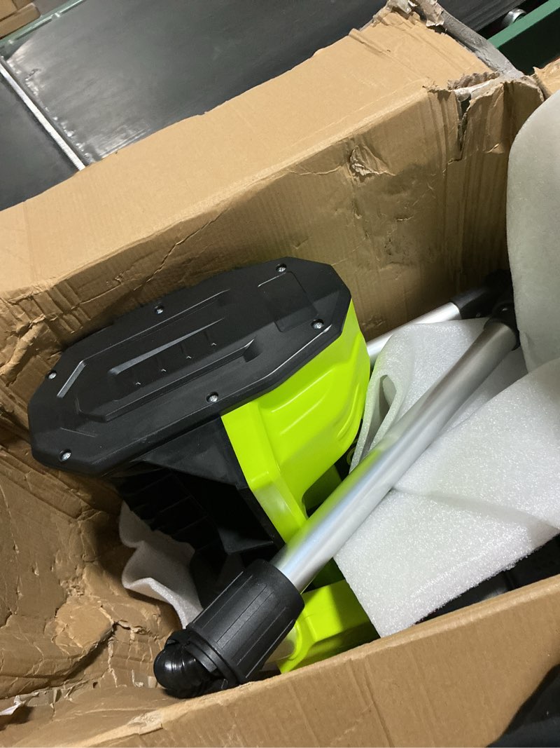 Condition photo showing As Is for YGQ 21V Wireless snow shovel