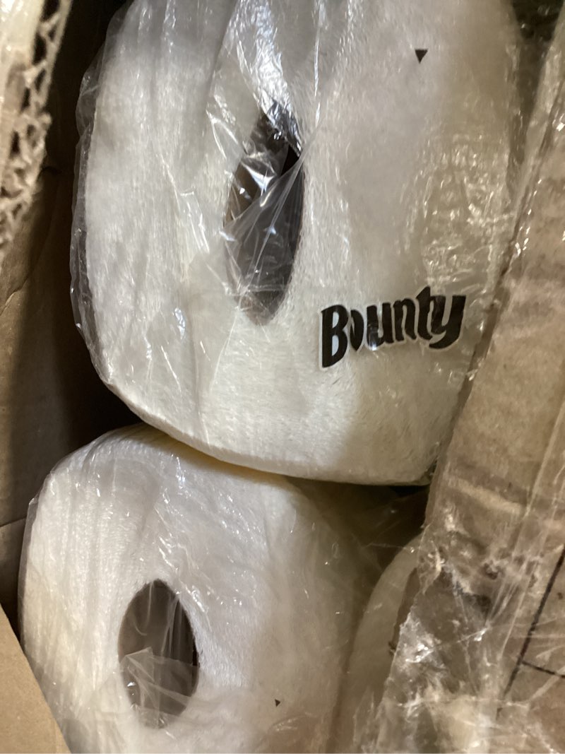 Condition photo showing Good Condition for bounty select-a-size paper towels, white, 8 triple rolls = 24 regular roll white triple 8 rolls (123 sheets)