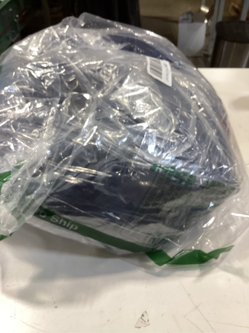Condition photo showing Good Condition for fivenl 6 pack round cocktail tablecloth 32"x 43" spandex cocktail table skirt, washable stretch fitted table covers for high top bar,wedding,party,events (navy blue) navy blue 6