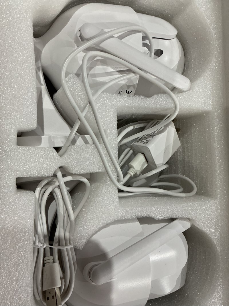 Condition photo showing Good Condition for arcctv 2k security cameras outdoor, 360°pan-tilt view 2.4g/5g wifi security camera with motion tracking, spotlight & siren, 2-way audio, full color night vision, waterproof (2 pack)