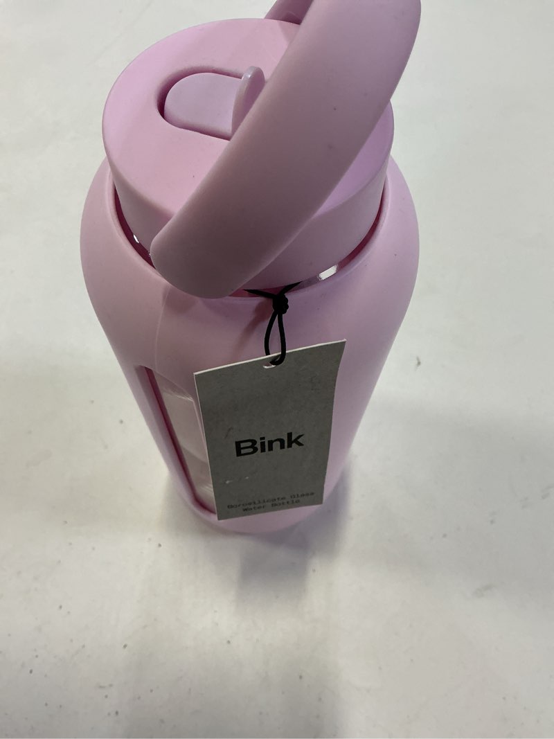 Condition photo showing New/Like New for bink big bottle flip cap 36oz pink