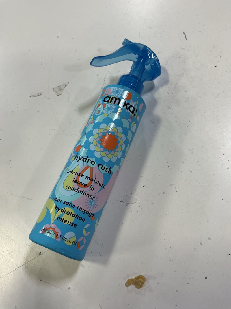 Condition photo showing Good Condition for amika hydro rush intense moisture leave-in conditioner with hyaluronic acid 6.7 fl oz (pack of 1)